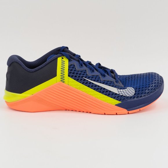 Nike Metcon 6 \'Deep Royal Blue Bright Mango\' CK9388-400 size 8.5 Men / 10 Women main image 6